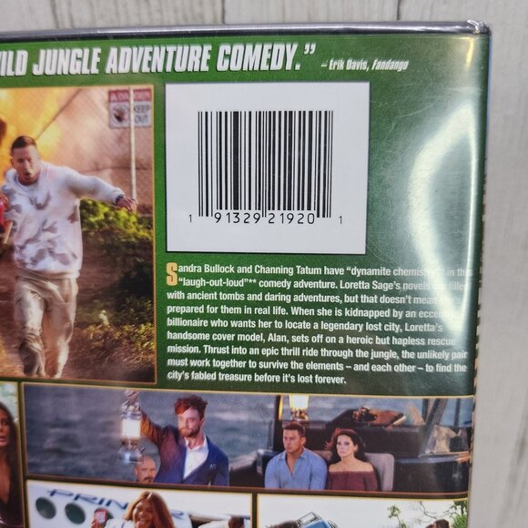 The Lost City DVD 2022 - Sandra Bullock Channing Tatum NEW - Picture 3 of 4